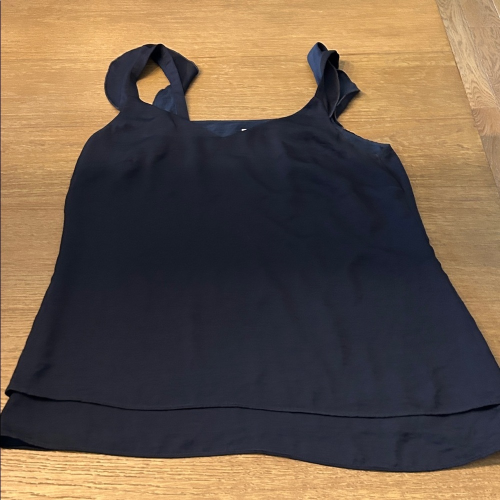 Navy Blue sleeveless dressy top size Medium, Cabi